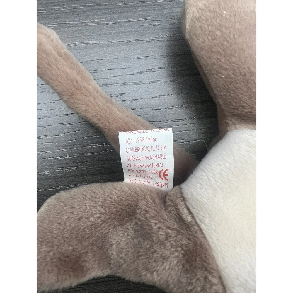 Vintage TY‎ Beanie Baby 1998 CANYON The Cougar Orig Tag Protector Free Shipping